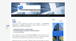 Desktop Screenshot of consultorasenred.com